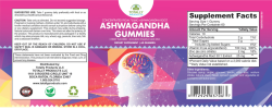 Totally Products Ashwagandha Vegan Gummies - 60 Gummies