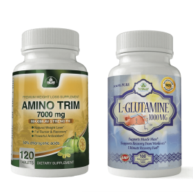 Amino Trim and L-Glutamine Combo Pack