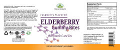 Black Elderberry Gummies Immune Booster with Vitamin C and Zinc (Halal Certified)