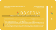 Vitamin D3 Oral Spray Vitamin by SpectraSpray